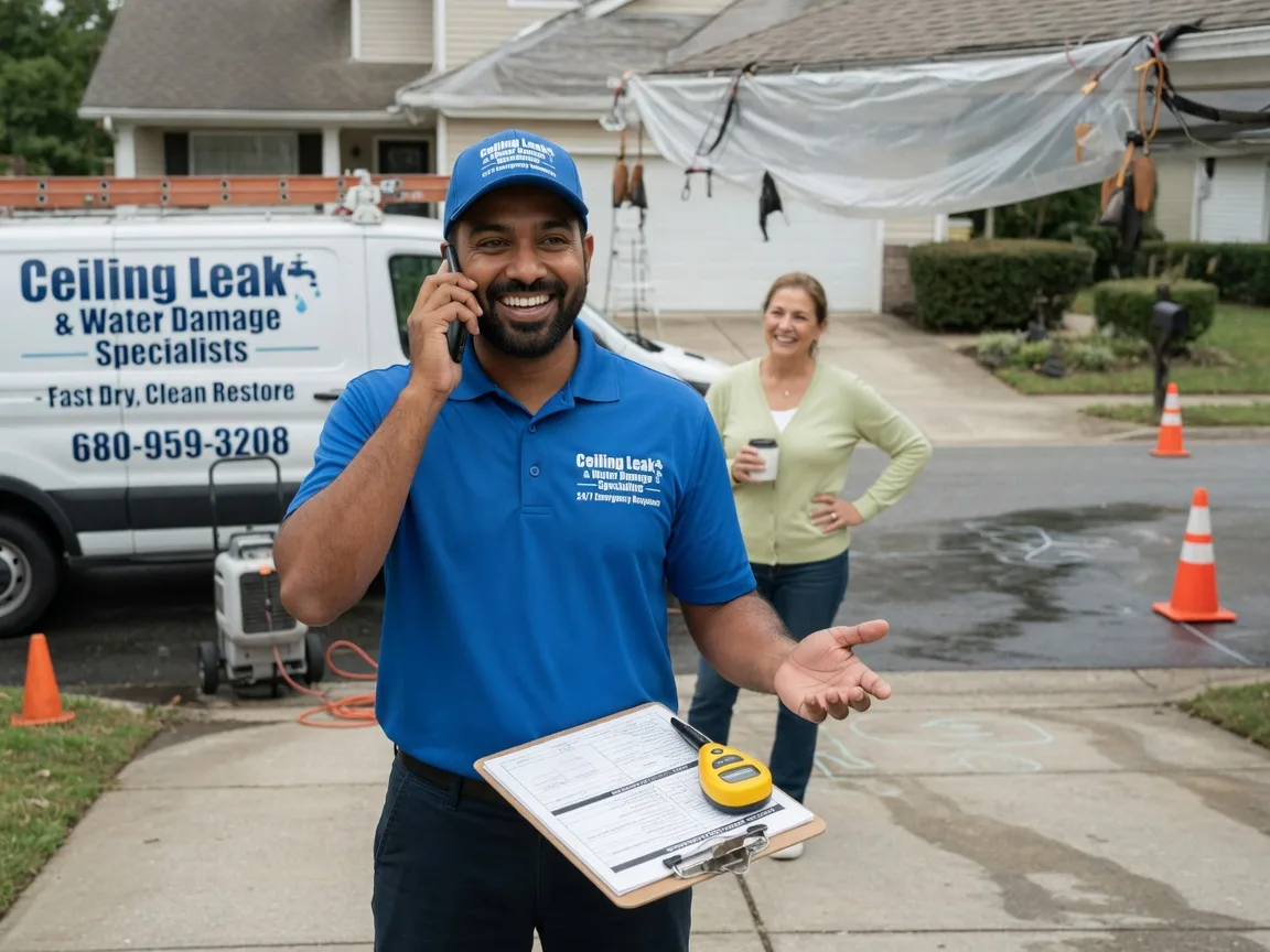 Ceiling Leak Cleanup Kwigillingok, AK FAQs